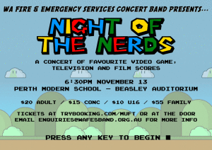 Flyer - Night of the Nerds